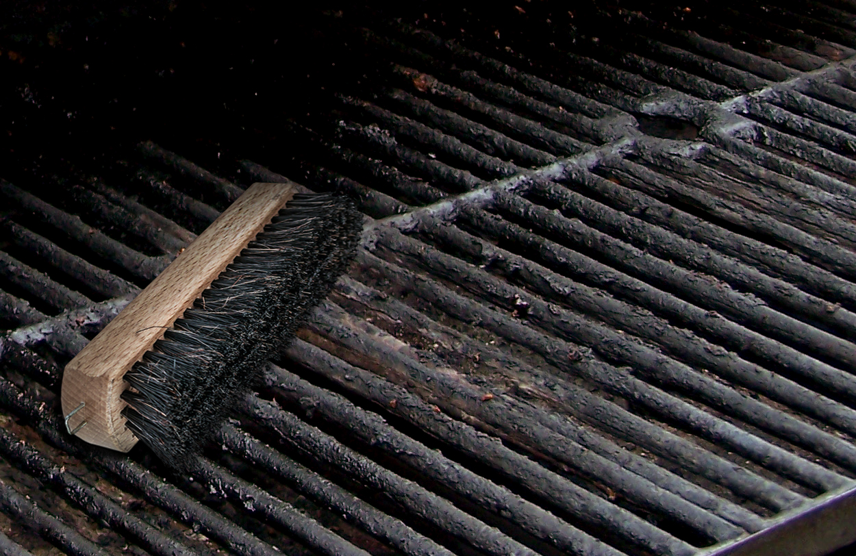 Dangers of BBQ grill cleaning brushes with metal bristles - CBS News